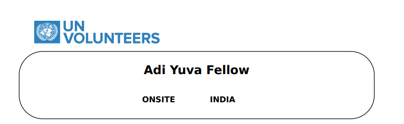 Adi Yuva Fellow