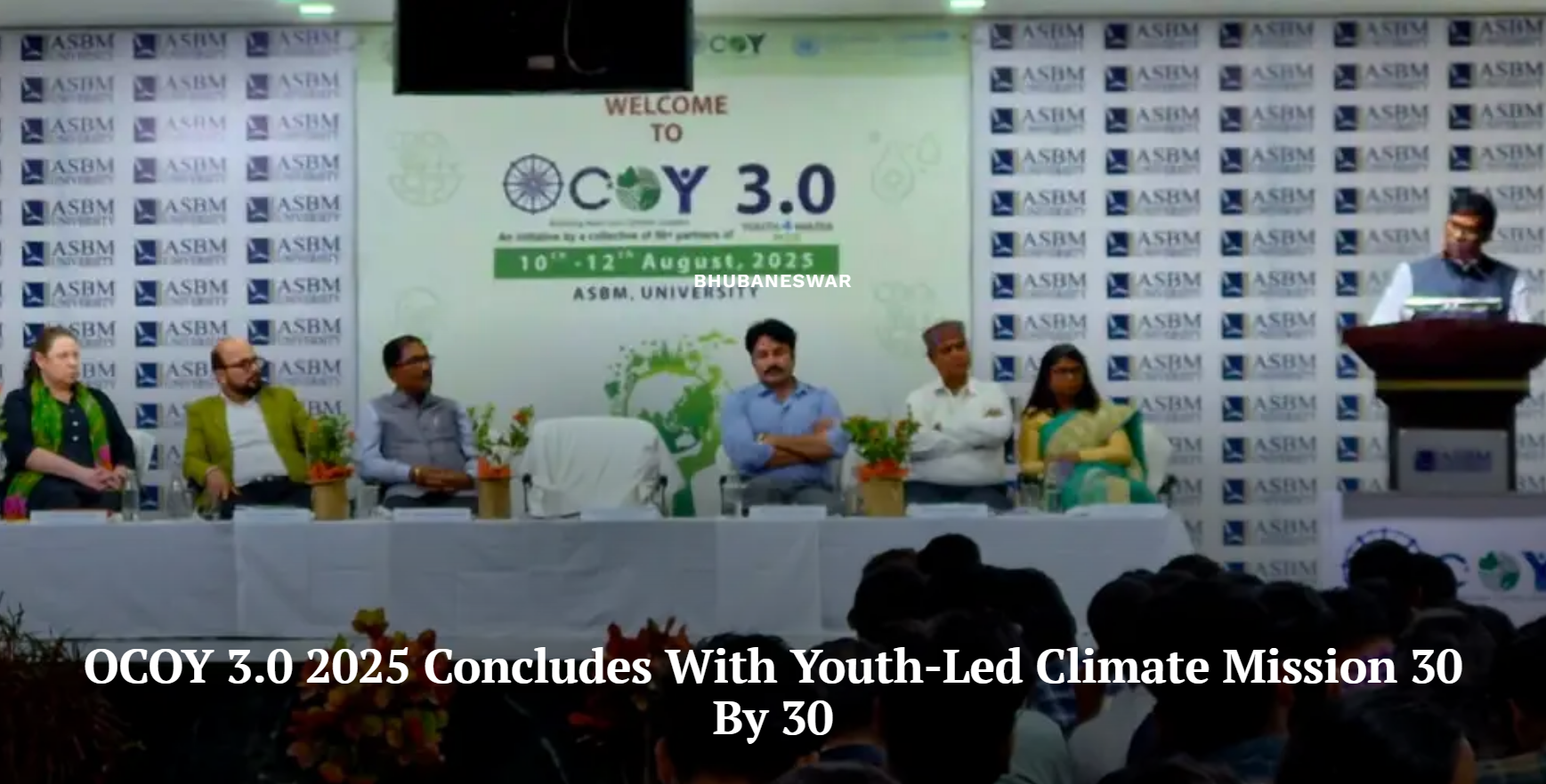 OCOY 3.0 2025 Concludes With Youth-Led Climate Mission 30 By 30